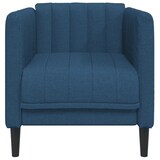 thumbnail of vidaXL Sessel Blau Stoff