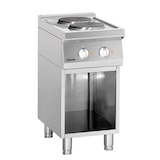 thumbnail of Fornuis | Elektrisch | 2 Kookplaten | 2x 2.6kW | 400x700x850(h)mm
