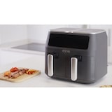 thumbnail of Freidora sin aceite EVVO Tasty Fryer 8L, 8 litros, doble compartimento, multifunción, hasta 200ºC, 2800W