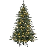 thumbnail of Árbol de Navidad 180 cm árbol de Navidad artificial con 310 luces LED 872 ramas y patas de metal árbol Navideño para salón interior verde