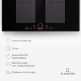 thumbnail of Delicatessa 77 Flex Einbaukochfeld Induktion 4 Zonen 7000W Glaskeramik Schwarz