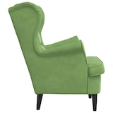 thumbnail of vidaXL Fauteuil fluweel lichtgroen
