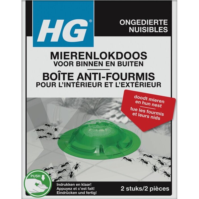 hg mierenlokdoos binnen en buiten 6x 2 stuks