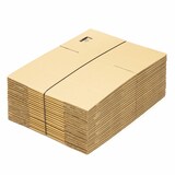 thumbnail of 120 Faltkartons 350 x 250 x 200 mm Kartons 2-wellig 35 x 25 x 20 cm Versandkartons Wellpappe