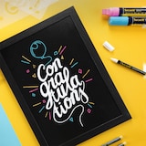 thumbnail of Securit® Feutre-craie à encre liquide coloré lot de 8 - large 7-15mm Nib - pochette  - Blanc, Rouge, bleu, jaune, vert, rose, orange, violet