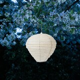 thumbnail of LED Solar Lampion Ballon Gartenlampion weiß D: 30cm H: 30cm Balkon Terrasse