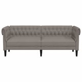 thumbnail of vidaXL Chesterfield-Sofa 3-Sitzer Taupe Stoff
