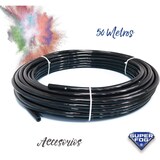 thumbnail of SUPERFOG Rollo de 50 Metros de tubería Fabricada en Poliamida 1/4". Alta Resistencia. Presión de Rotura 140 Bar. Color Negro.