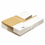 thumbnail of 800 Automatikboden Kartons 305 x 215 x 125 mm Blitzboden Kartons Versandkartons weiß