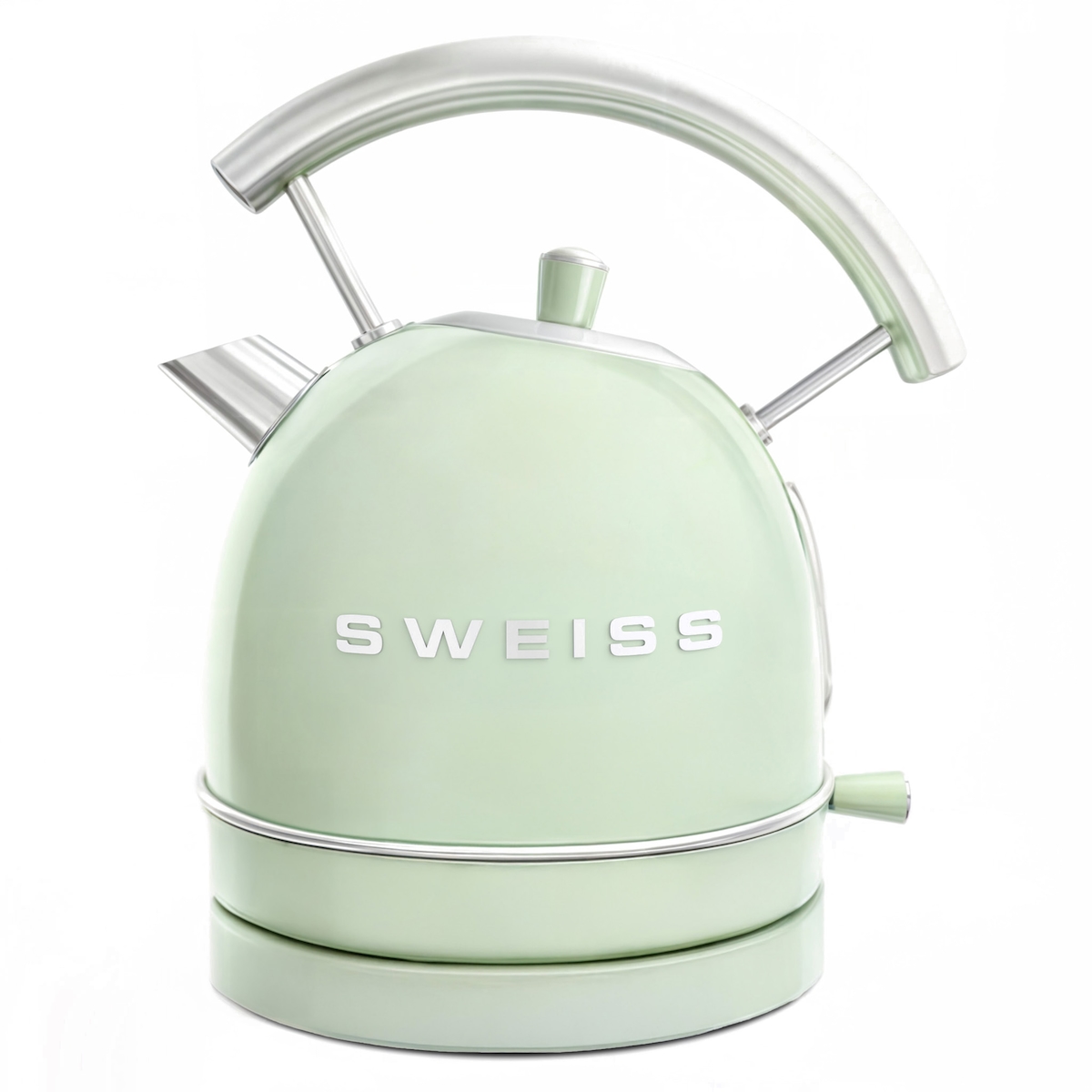 SWEISS Vintage Wasserkocher KTL7 Grün - green stainless steel