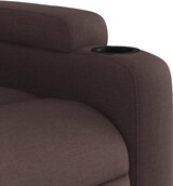 thumbnail of vidaXL Massagesessel Dunkelbraun Stoff