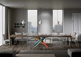 thumbnail of Ausziehbarer Tisch 90x130/390 cm Volantis Noce Gestell 4/B