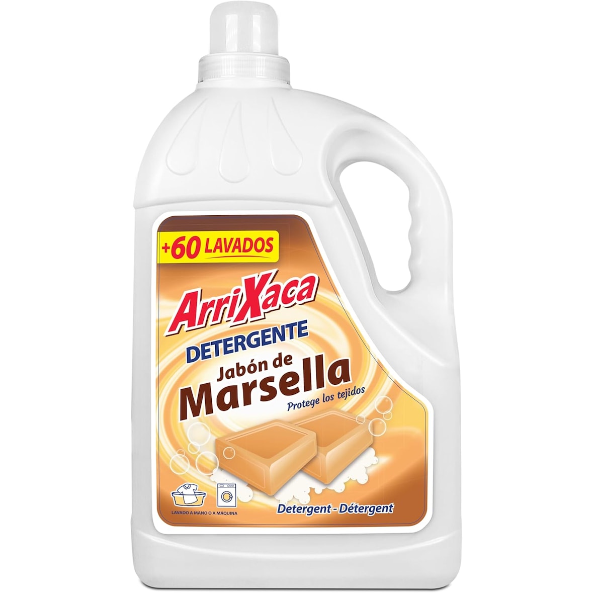 Detergente Líquido para Lavadora Jabón de Marsella 5 Litros
