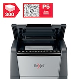 thumbnail of REXEL Optimum Auto Feed+ 300M, Distruggidocumenti Automatico, 300 Fogli, Taglio Micro, Sicurezza P-5, Cestino estraibile da 60L, Con ruote, 2020300MEU