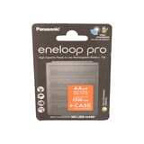 thumbnail of 4 Stück Panasonic eneloop pro Mignon Akku BK-3HCDEC4BE Ni-MH 1,2V, 2500mAh inklusive Akkubox