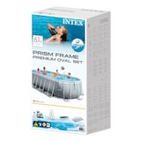 thumbnail of Piscina desmontable ovalada intex prism frame 610x305x122 cm con depuradora