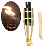 thumbnail of 10er Set Bambusfackeln 90 cm natur Fackel Gartenfackel