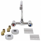 thumbnail of Pia de parede profissional em aço inox 407x415 mm, fácil de limpar, robusta - Equipementpro