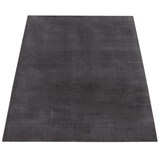 thumbnail of Teppich Kurzflor waschbar Unifarben Wohnzimmer schmutzabweisend Anthrazit Rechteckig 140x200 | 100% Polyester | Florhöhe: 10 mm | pflegeleicht