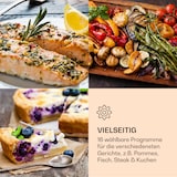 thumbnail of AeroVital Cube Chef Heißluftfritteuse  1700 W 14 Liter 16 Programme Ober- und Unterhitze Silber-Metallic