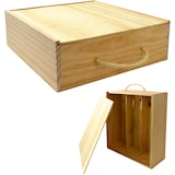 thumbnail of Espirito Rebelde Houten Wijnkist 285x95x320 mm (3 Flessen) - Houten Kist voor Wijn, Wijnbox, Houten Kistje, Cadeaudoos voor Flessen