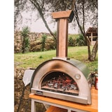 thumbnail of Horno de pizza semiprofesional de leña marca Cookout Portugal modelo PREMIUM 60 color gris