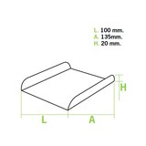 thumbnail of MONOUSO - Pappschale weiß für Waffeln 13,5x10cm (1500 Stück)