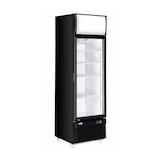 thumbnail of Kühlschrank, 1 Glastür und Leuchtkasten, 313L