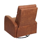 thumbnail of TV-fauteuil HWC-A54 Premium, relaxfauteuil schommelfunctie, draaibaar ~ stof/textiel imitatiesuède
