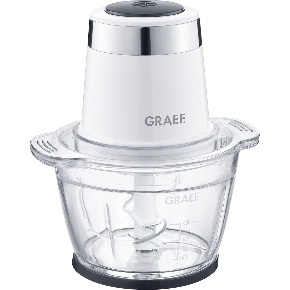 Graef CH501EU picadora eléctrica de alimentos 1 L 500 W Blanco