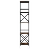 thumbnail of vidaXL Bücherregal 5 Böden Räuchereiche 59x35x171 cm Holzwerkstoff