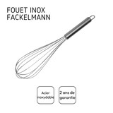thumbnail of Fouet de cuisine et de pâtisserie en inox 32 cm Fackelmann Elemental