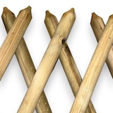 thumbnail of Recinzione traliccio estensibile 250 cm max in legno di pino per esterno LASA - 80 cm