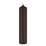 thumbnail of Altarkerzen, Kaminkerzen Chocolate Schokolade 300 x Ø 70 mm, 4 Stück, Kerzen mit Dornbohrung in RAL Kerzengüte Qualität