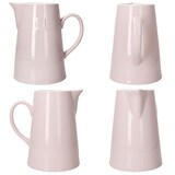 thumbnail of Krug Emilia Rosa 1L Steingut rosa-creme Milchkanne mit Henkel Saftkaraffe Wasser