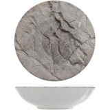 thumbnail of H&H Set 12 Piatti Fondi Petra Stoneware, Grigio, Cm 20