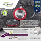 thumbnail of San Ignacio - Onil Kochgeschirr-Set, 16/18/20 cm, Edelstahl, mit 3 16/20/24 cm großen Pfannen aus gepresstem Aluminium, Induktion