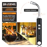 thumbnail of Brandson - Lichtbogen Feuerzeug - Stabfeuerzeug - Feuerzeug elektrisch - USB Feuerzeug aufladbar - Kerzenanzünder - mit LED Batteriestandsanzeige