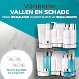 thumbnail of HGMD Duschregal Eckmodell - Schwarz - Bis zu 8 kg - Befestigung ohne Bohren oder mit Schrauben - Inklusive Anleitung