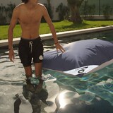 thumbnail of Pouf Géant XXL Déhoussable, Flottant pour Piscine, Deco Arts Gris Carbone