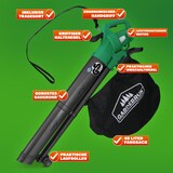 thumbnail of Gardebruk Elektro Laubsauger 3in1 3000W Schultergurt Rollen Fangsack 45L
