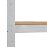 thumbnail of shelfplaza OFFICE 200x70x30 cm Schwerlastregal in lichtgrau mit 6 Böden und 145 kg Traglast pro Boden