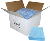 thumbnail of NOWOLIN® blau-weiß, Universaltücher, 50 % Viskose, 50 % Polyester, ca. 30x34 cm, 20 Folienpacks a 50 Tücher = 1.000 Tücher im Karton