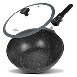 thumbnail of STONELINE® Imagination PLUS Wok 30 cm, mit abnehmbarem Griff, mit Glasdeckel