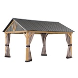 thumbnail of Vorhang für Zedernholz Gazebo 336cm x 400cm