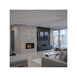 thumbnail of RAME 120 - Chimenea de bioetanol empotrada de pared - Negro - con cristal