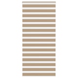 thumbnail of vidaXL Doppelrollo Sandbraun 105x200 cm Stoffbreite 100,9 cm Polyester