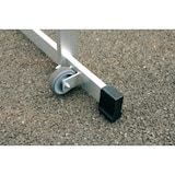 thumbnail of PROREGAL Plattformleiter mit geräumiger Plattform und Rollen | 5 Stufen | inkl. beidseitigem Handlauf | Aluminium