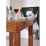 thumbnail of FineBuy Bartisch Massivholz Sheesham 80x80x110cm Stehtisch Bistrotisch Tisch