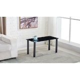 thumbnail of Mesa de Centro de Cristal Templado CT18, Blanco 90x50 cm